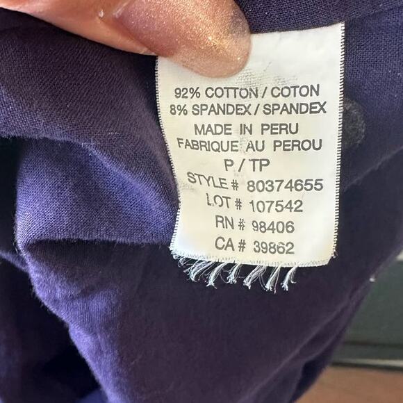 Theory Drawstring Waist Relaxed Layered Tank Top EUC Mixed Media - Picture 10 of 12